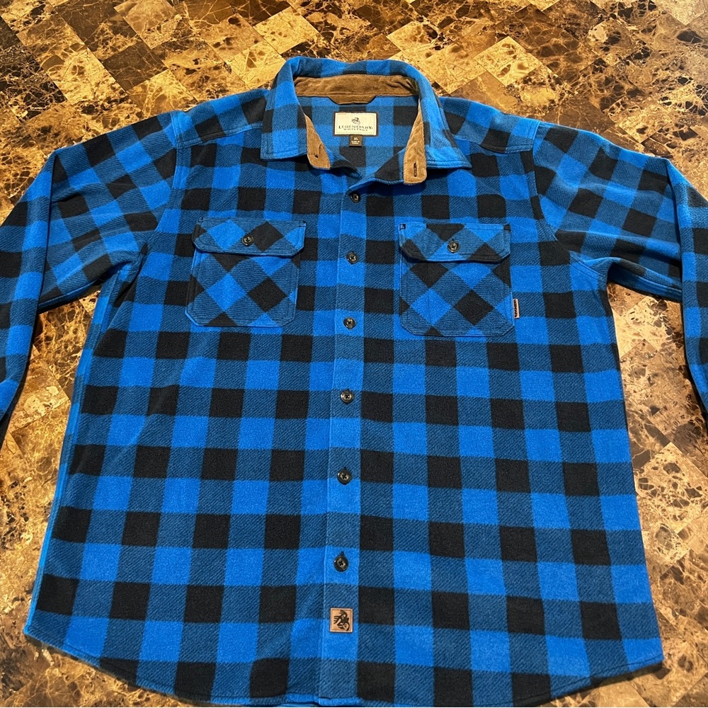 Legendary Whitetails Men's Navigator Fleece-Liberty Buffalo Plaid. XL